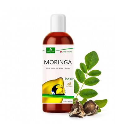 Moringa Öl Basic 100ml Oleifera Extra Virgin 100% Natur mit Qualitätsgarantie
