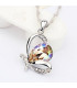 Charlice Schmetterling Halskette mit SWAROVSKI® Kristallen 2