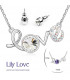 Lily Love Halskette oder Set mit SWAROVSKI® Kristallen